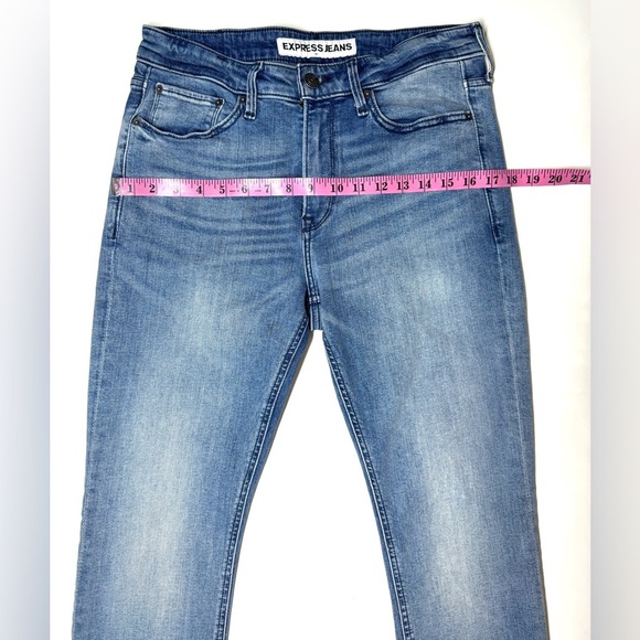 Express Men's Rocco Slim Fit Skinny Leg Jeans Size- 32 X 30 - Picture 4 of 8